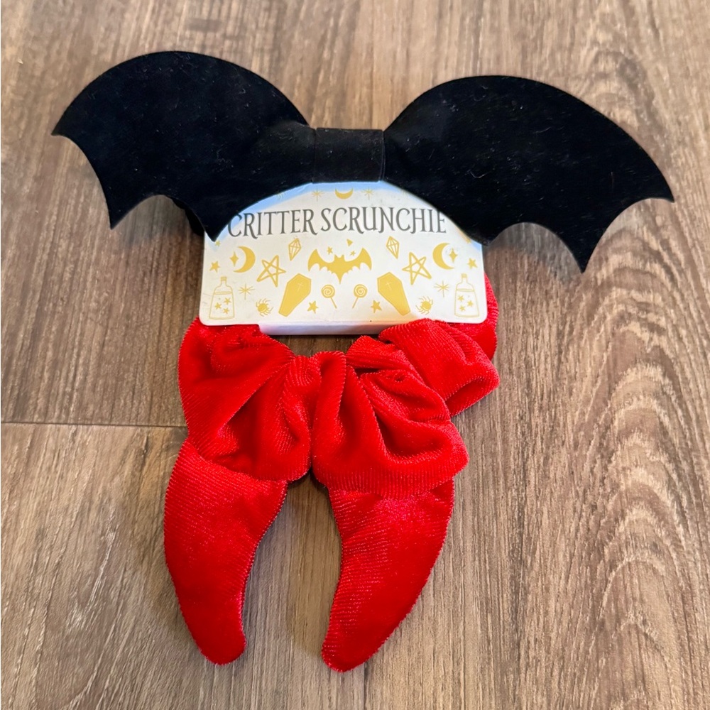 Halloween New Bat & Devil Hair Scrunchies